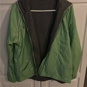 Universal studios windbreaker reversible jacket with convertible hoody ,‎ Medium